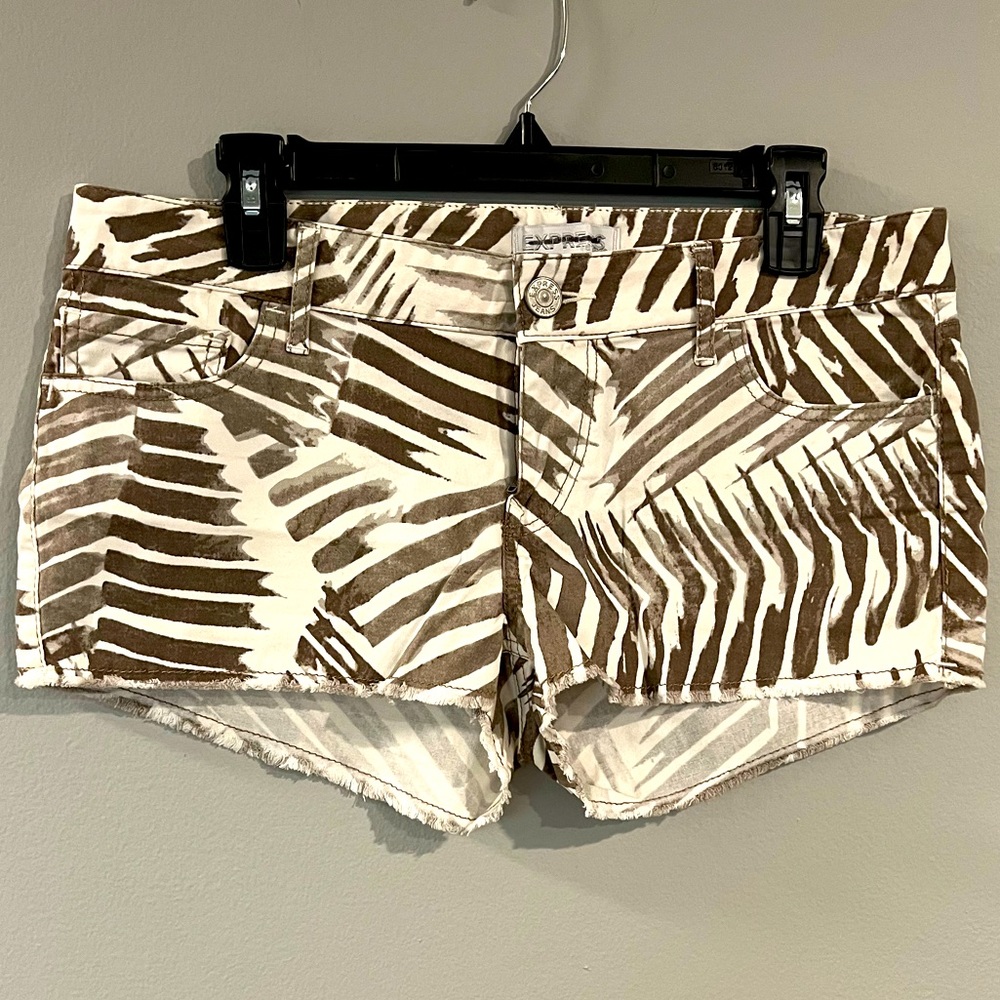Express jean shorts